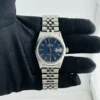 Rolex Datejust Blue Dial on D-Link Jubilee Bracelet Ref 16030 with Papers 1985 - Image 2