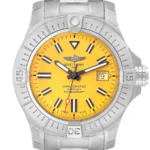 Breilting Avenger Yellow Dial on Ref A17319 with Card