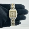 Cartier Panthere Off-White / Roman Numerals Dial on 2-Tone Bracelet Ref 8395/83083441 with Papers 1993