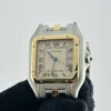 Cartier Panthere Off-White / Roman Numerals Dial on 2-Tone Bracelet Ref 8395/83083441 with Papers 1993 - Image 2