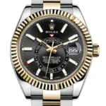 Rolex SkyDweller Black Dial on Oyster Ref 326933 with New Style Card (White) 2018