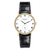 Patek Philippe Calatrava White Dial on Leather Ref 3919J-001