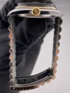 Rolex Datejust Silver Stick / Has Spots Dial on D-Link Jubilee Bracelet Steel Ref 1601 - Image 5