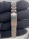 Rolex Oyster Perpetual Date Silver Stick Dial on Jubilee D Link Ref 6917 - Image 4