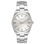 Rolex Air-King Silver Dial on Folded Oyster Ref 5500