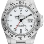 Rolex Explorer II White Dial on Oyster Ref 16570 with Papers 1998