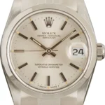 Rolex Datejust Silver Dial on Jubilee Ref 68240