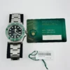Rolex Submariner Starbucks Black Dial on Oyster Bracelet Ref 126610LV with New Style Card (green) 2021 - Image 7