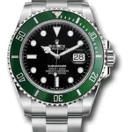 Rolex Submariner Starbucks Black Dial on Oyster Bracelet Ref 126610LV with New Style Card (green) 2021