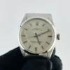 Rolex Oyster Perpetual Silver Stick Dial on Oyster Bracelet Ref 1002 - Image 2