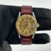 Rolex Datejust Turn-o-Graph Champagne Stick Dial on AM Leather OG Buckle Ref 6609