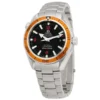 Omega Seamaster Planet Ocean Black Dial on Bracelet Ref 2209.50