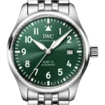 IWC Pilot's Watch Mark XX Green Dial on Bracelet Ref IW328206 with Card 2026