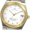 IWC Ingenieur White / YG Markers Dial on Stainless Steel Bracelet Ref IW352103