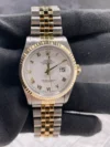 Rolex Datejust White Roman Dial on Jubilee Ref 16233 - Image 2