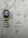 Rolex Submariner Blue Dial on Oyster Bracelet Ref 16613 with Papers - Image 7