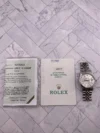 Rolex Datejust Silver Dial on D-Link Jubilee Bracelet Ref 16014 with Papers - Image 7