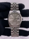 Rolex Datejust Silver Dial on D-Link Jubilee Bracelet Ref 16014 with Papers - Image 2