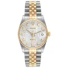 Rolex Datejust Anniversary Factory Diamond Dial Dial on D-Link Jubilee Ref 16233