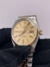 Rolex Datejust Champagne Stick Dial on D-Link Jubilee Bracelet Ref 16013 - Image 3