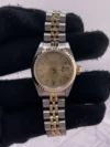 Rolex Datejust Lady Champagne Stick Dial on Jubilee Ref 69173 with Papers 1985 - Image 2