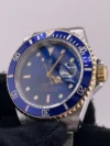 Rolex Submariner Blue Dial on Oyster Ref 16613 with Papers 1997 - Image 3