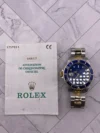 Rolex Submariner Blue Dial on Oyster Ref 16613 with Papers 1997 - Image 7