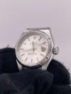 Rolex Oyster Perpetual Date Silver Stick Dial on Jubilee Ref 79190 with Papers - Image 3