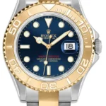 Rolex Yacht-Master Blue Dial on Oyster Ref 168623 with New Style Card (White)