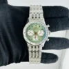 Breitling Navitimer B01 Chronograph Mint Green Dial on Bracelet Ref AB0139211L1A1 with Card 2025 - Image 2
