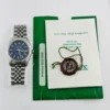 Rolex Datejust Blue Dial on D-Link Jubilee Bracelet Ref 16030 with Papers 1985 - Image 7