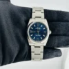 Rolex Oyster Perpetual Blue Dial on Oyster Ref 114200 with New Style Card (White) 2019 - Image 2