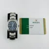 Rolex Oyster Perpetual Blue Dial on Oyster Ref 114200 with New Style Card (White) 2019 - Image 6