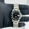 Rolex Submariner Black Dial on Oyster Ref 16610 with Papers 1999 - Image 2