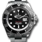 Rolex Sea-Dweller Black Dial on Oyster Ref 126600 with New Style Card (green) 2020