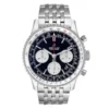 Breitling Navitimer 01 B&P Black Dial on Ref AB0121 with Card 2020