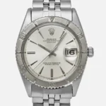 Rolex Datejust Thunderbird Silver Stick Dial on Folded Jubilee Bracelet Ref 1625