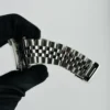 Rolex Datejust Thunderbird Silver Stick Dial on Folded Jubilee Bracelet Ref 1625 - Image 4