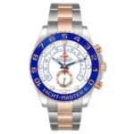 Rolex Yacht-Master II White Dial on Oyster Ref 116681 with New Style Card (White) 2015