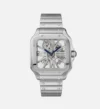 Cartier Santos Skeleton Skeleton Dial on Ref 4109 with Papers