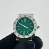 Bvlgari Bvlgari Green Dial on Stainless Steel Bracelet Ref BB33S - Image 2