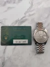 Rolex Datejust 41 Sundust Index Dial on Jubilee Ref 126331 with New Style Card (green) 2023 - Image 7