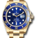 Rolex Submariner Blue Dial on Oyster Ref 126618LB with New Style Card (green) 2022