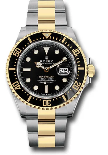 18352089_977uui4loztehq1cfsfoyo7pkyr6.webp Rolex Sea-Dweller 43 Black Dial on Oyster Ref 126603 with New Style Card (White) 2019 - Image 1