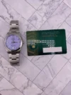 Rolex Oyster Perpetual 36 Lavender Dial on Oyster Ref 126000 with New Style Card (green) 2025 - Image 6