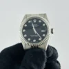 Rolex Datejust AM Black / White Diamond Markers Dial on D-Link Jubilee Ref 16030 - Image 2