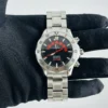 Omega Seamaster Apnea Jacques Mayol Black Dial on Stainless Steel Bracelet Ref 2595.50.00 with Card - Image 2