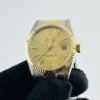Rolex Datejust Champagne Stick Dial on D-Link Jubilee Ref 16013 - Image 3