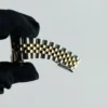Rolex Datejust Champagne Stick Dial on D-Link Jubilee Ref 68273 with Papers 1987 - Image 5