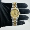 Rolex Datejust Champagne Hounds Tooth Dial on D-Link Jubilee Ref 16233